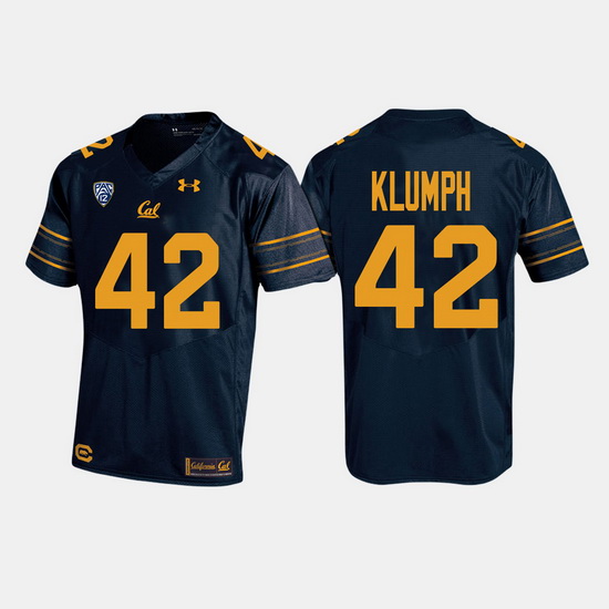 California Golden Bears Dylan Klumph College Football Navy Jersey