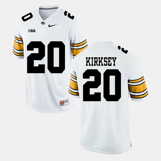 Christian Kirksey White Iowa Hawkeyes Alumni Football Game Jersey