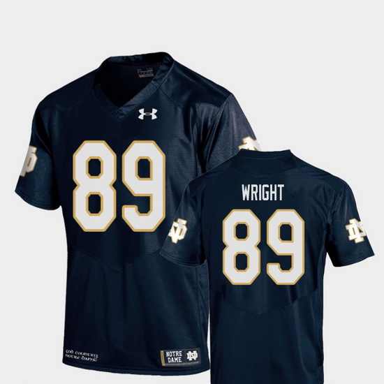 Men Notre Dame Fighting Irish Brock Wright 89 Navy College Footb