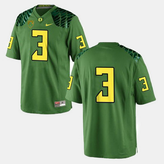 Men Oregon Ducks Vernon Adams College Football Green Jersey