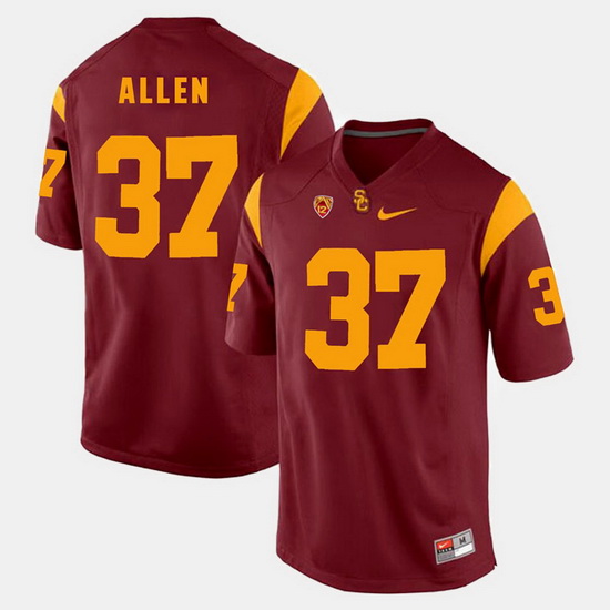 Men Usc Trojans Javorius Allen Pac 12 Game Red Jersey