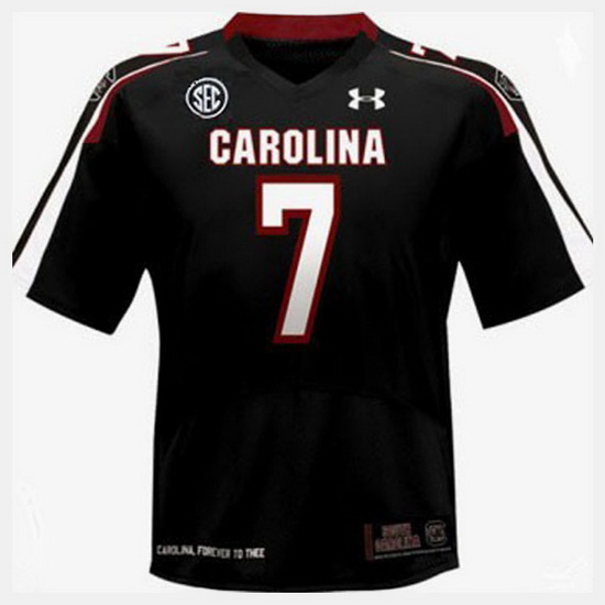 Men South Carolina Gamecocks Jadeveon Clowney College Football Black Jersey