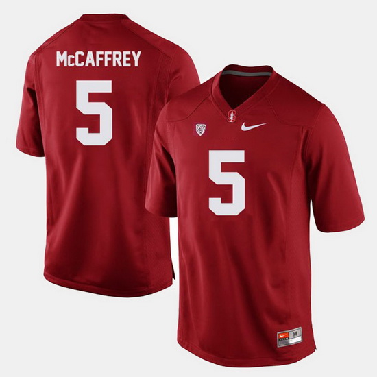 Men Stanford Cardinal Christian Mccaffrey College Football Cardi