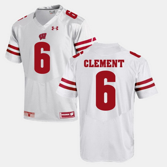 Men Wisconsin Badgers Corey Clement Alumni Football Game White Jersey