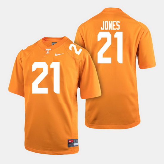 Men Tennessee Volunteers Shanon Reid College Football Orange Jersey