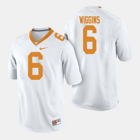 Men Tennessee Volunteers Shaq Wiggins College Football White Jersey