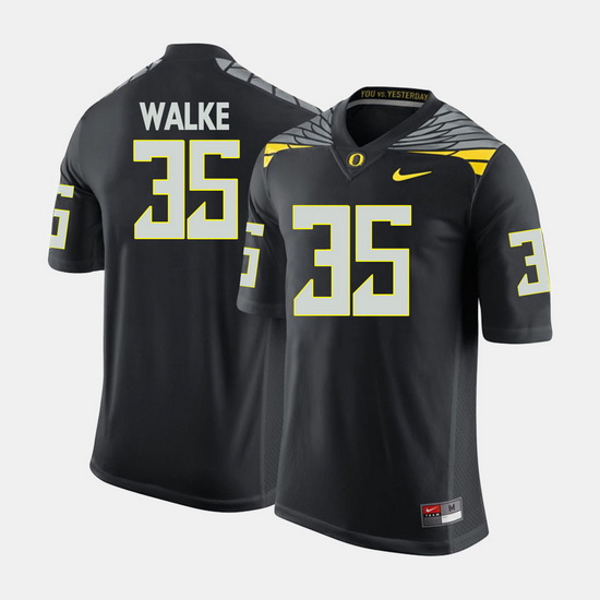 Men Oregon Ducks Joe Walker College Football Black Jersey