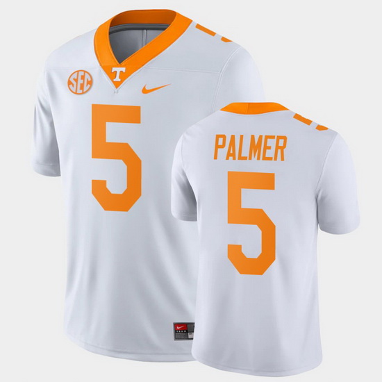 Men Tennessee Volunteers Josh Palmer Game White College Football Jersey