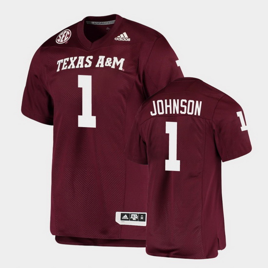Men Texas A&M Aggies Buddy Johnson Alumni Football Game Maroon J