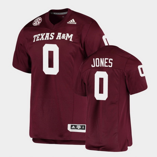 Men Texas A&M Aggies Myles Jones Alumni Football Game Maroon Jer