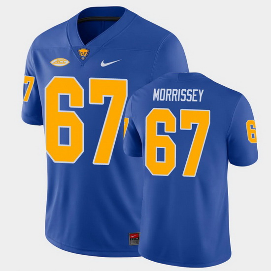 Men Pitt Panthers Jimmy Morrissey College Football Royal Game Je