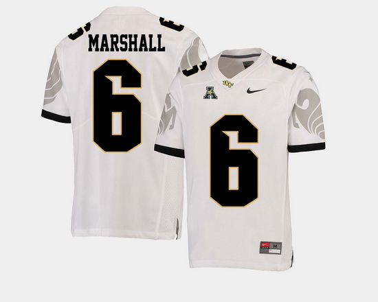 Men Ucf Knights Brandon Marshall White College Football Aac Jersey