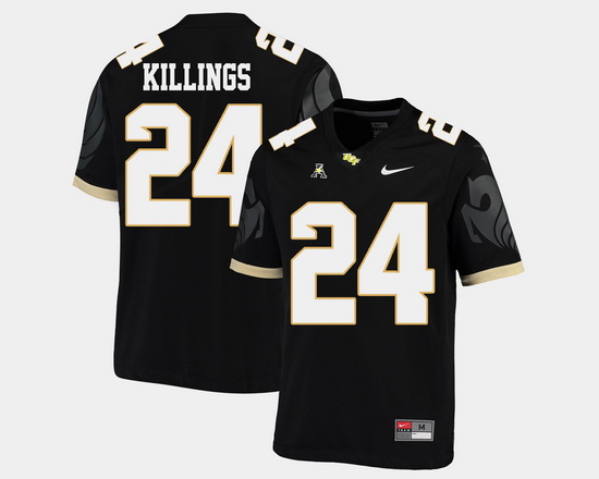 Men Ucf Knights D.J. Killings Black College Football Aac Jersey