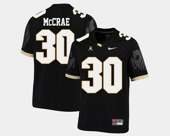 Men Ucf Knights Greg Mccrae Black College Football Aac Jersey