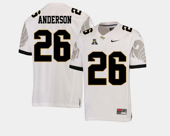 Men Ucf Knights Otis Anderson White College Football Aac Jersey