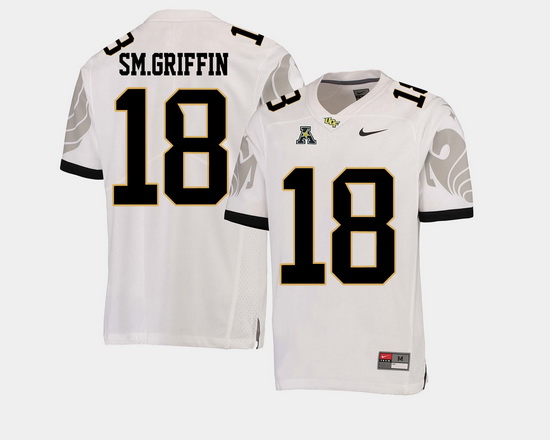 Men Ucf Knights Shaquem Griffin White College Football Aac Jersey