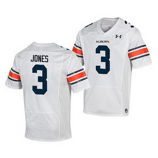 Auburn Tigers Jonathan Jones White Replica Men'S Jersey