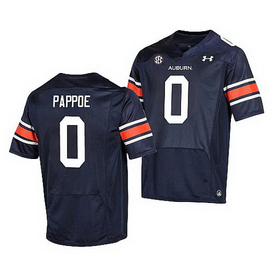 Auburn Tigers Owen Pappoe Navy Premier Men'S Jersey