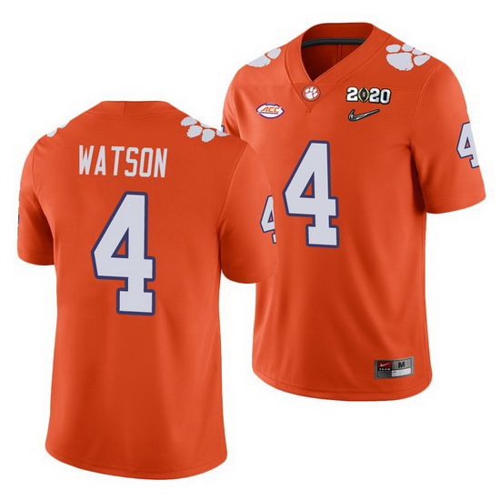 Clemson Tigers Deshaun Watson Orange College Football Men'S Jers