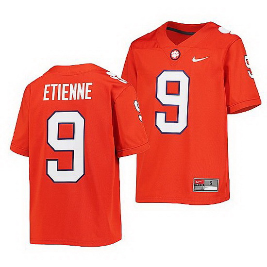 Clemson Tigers Travis Etienne Orange College Football Nfl Alumni