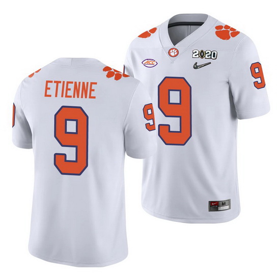 Clemson Tigers Travis Etienne White College Football Men'S Jersey 0