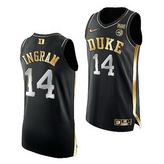 Duke Blue Devils Brandon Ingram Black Golden Edition Nba Alumni 