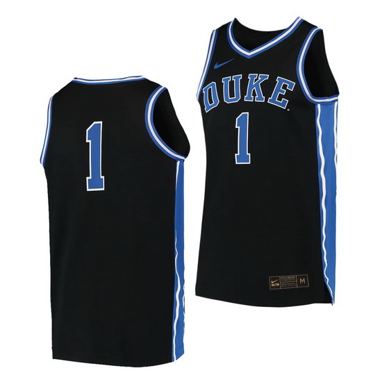 Duke Blue Devils Black Replica Men'S Jersey