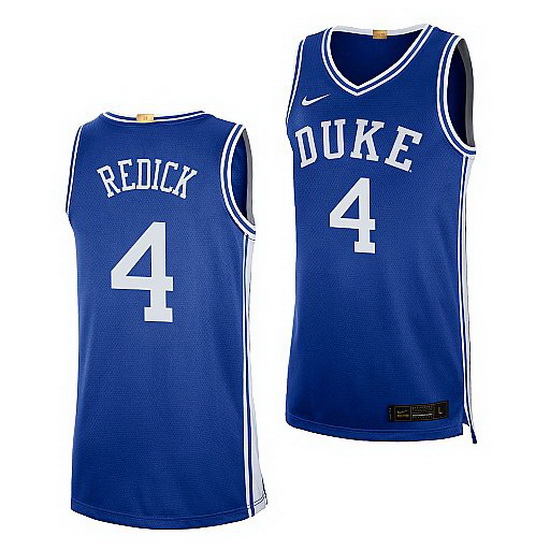 Duke Blue Devils J.J. Redick Royal Retired Number Blue Devils Je