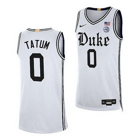 Duke Blue Devils Jayson Tatum The Brotherhood 2021 22 Alumni Limited Jersey