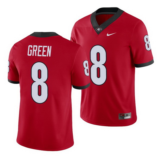 Georgia Bulldogs A.J. Green Red College Football Men'S Jersey