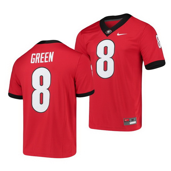 Georgia Bulldogs A.J. Green Red Game Men'S Jersey