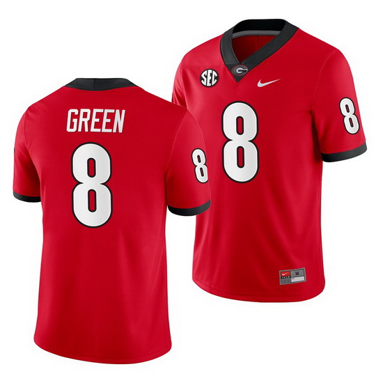 Georgia Bulldogs A.J. Green Red Home Men'S Jersey