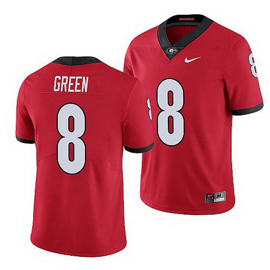 Georgia Bulldogs A.J. Green Red Limited Men'S Jersey