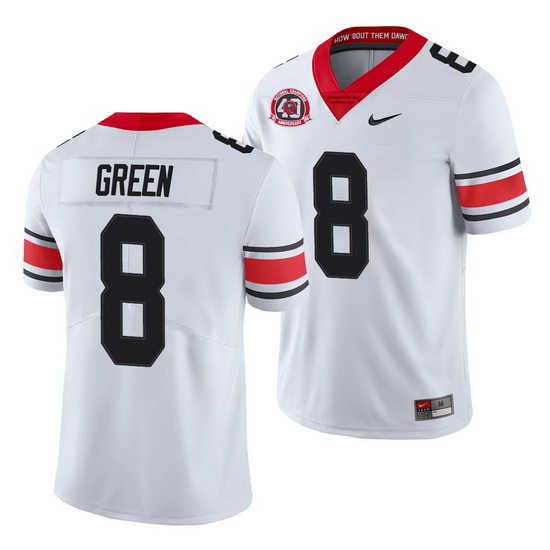 Georgia Bulldogs A.J. Green White College Football Men'S Jersey