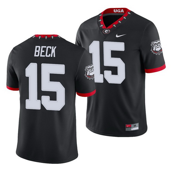 Georgia Bulldogs Carson Beck Black College Football Men'S Jersey