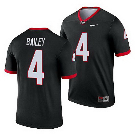 Georgia Bulldogs Champ Bailey Black Legend Men'S Jersey