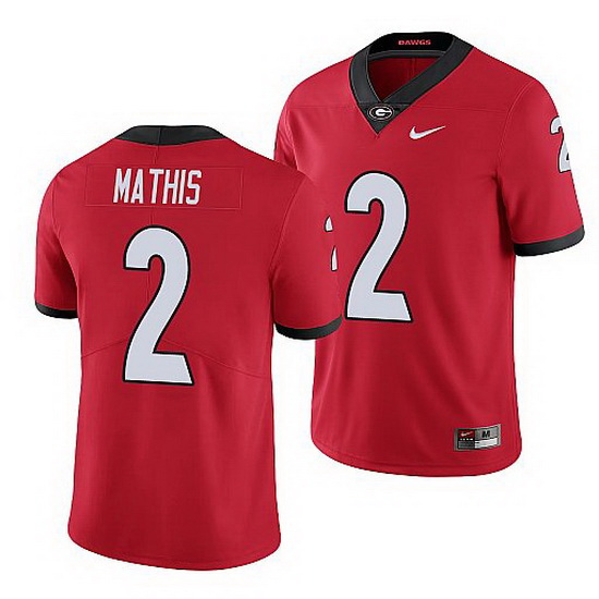 Georgia Bulldogs D'Wan Mathis Red Limited Men'S Jersey