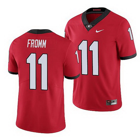 Georgia Bulldogs Jake Fromm Red Limited Men'S Jersey