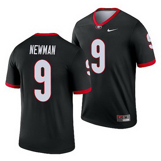 Georgia Bulldogs Jamie Newman Black Legend Men'S Jersey