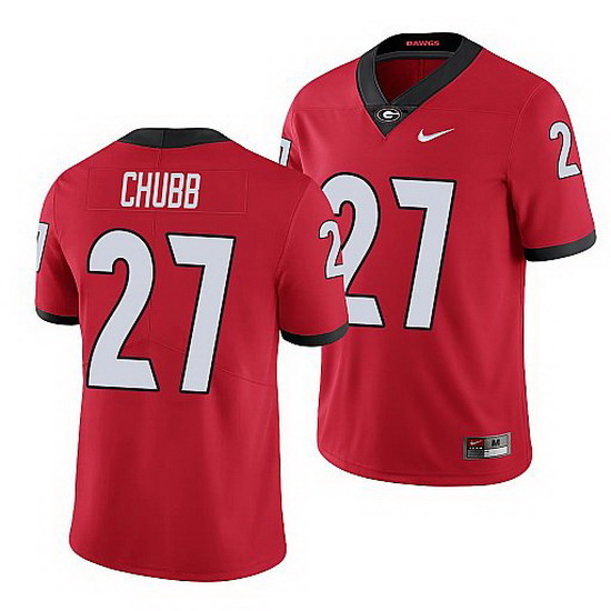 Georgia Bulldogs Nick Chubb Red Limited Men'S Jersey