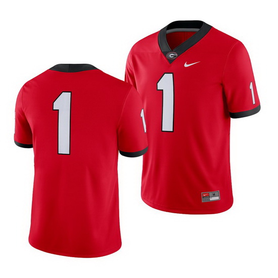 Georgia Bulldogs Red College Football Men'S Jersey