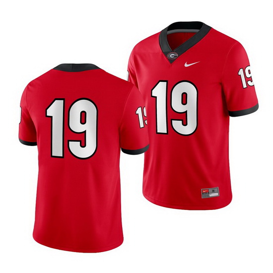 Georgia Bulldogs Red Game Men'S Jersey