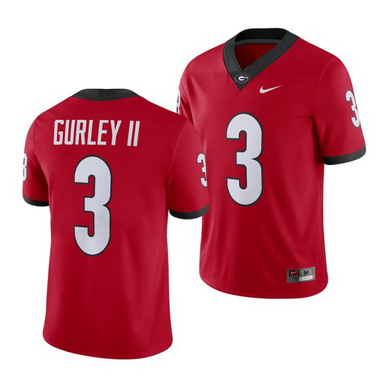 Georgia Bulldogs Todd Gurley Ii Red Alumni Football Game Men'S Jersey