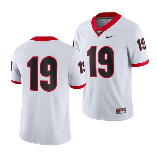 Georgia Bulldogs White Game Men'S Jersey