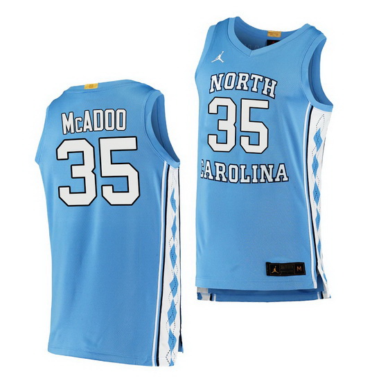 North Carolina Tar Heels Ryan Mcadoo Blue Authentic Jersey