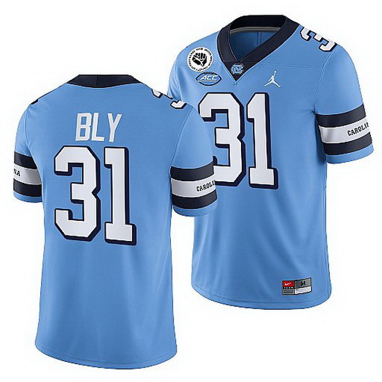 North Carolina Tar Heels Dre Bly Blue College Football Alumni Jersey