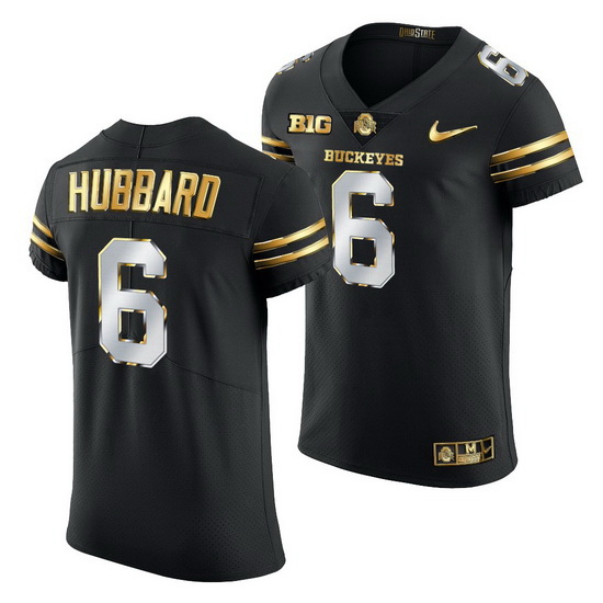 Ohio State Buckeyes Sam Hubbard Black Golden Edition Jersey