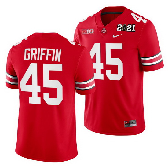 Ohio State Buckeyes Archie Griffin Scarlet 2021 Sugar Bowl Champions College Football Playoff Colleg