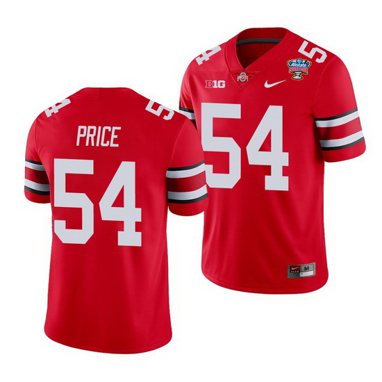 Ohio State Buckeyes Billy Price Scarlet 2021 Sugar Bowl College 