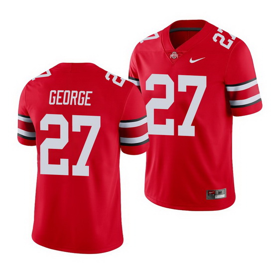 Ohio State Buckeyes Eddie George Scarlet College Football Men'S 